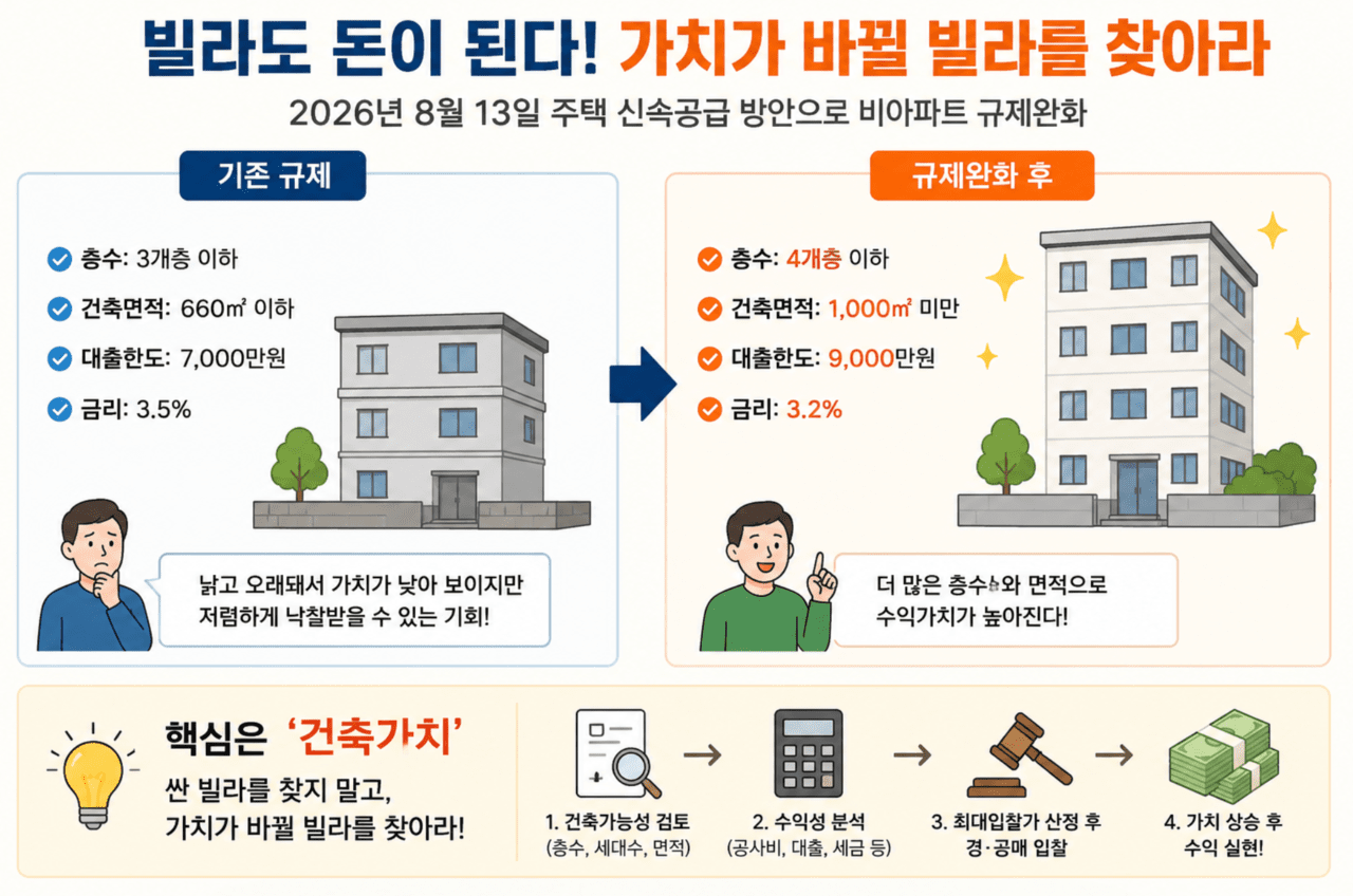 “빌라는 돈 안 된다?”…경매 고수는 낡은 빌라에서 ‘땅의 가치’를 본다 “빌라는 돈 안 된다?”…경매 고수는 낡은 빌라에서 ‘땅의 가치’를 본다